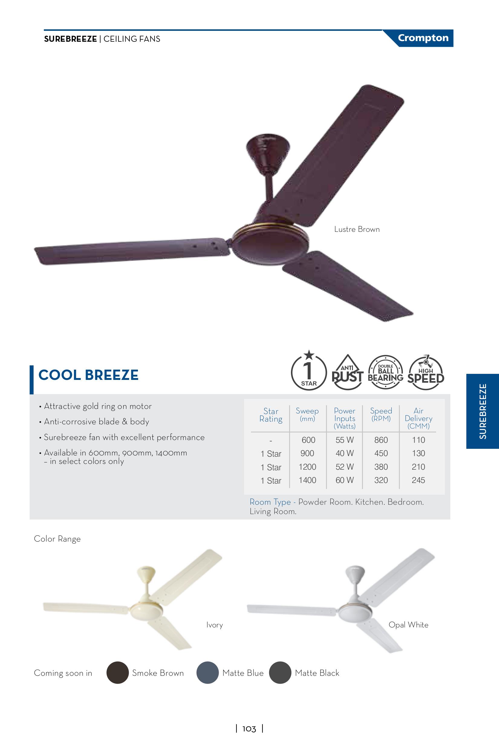 Crompton Cool Breeze